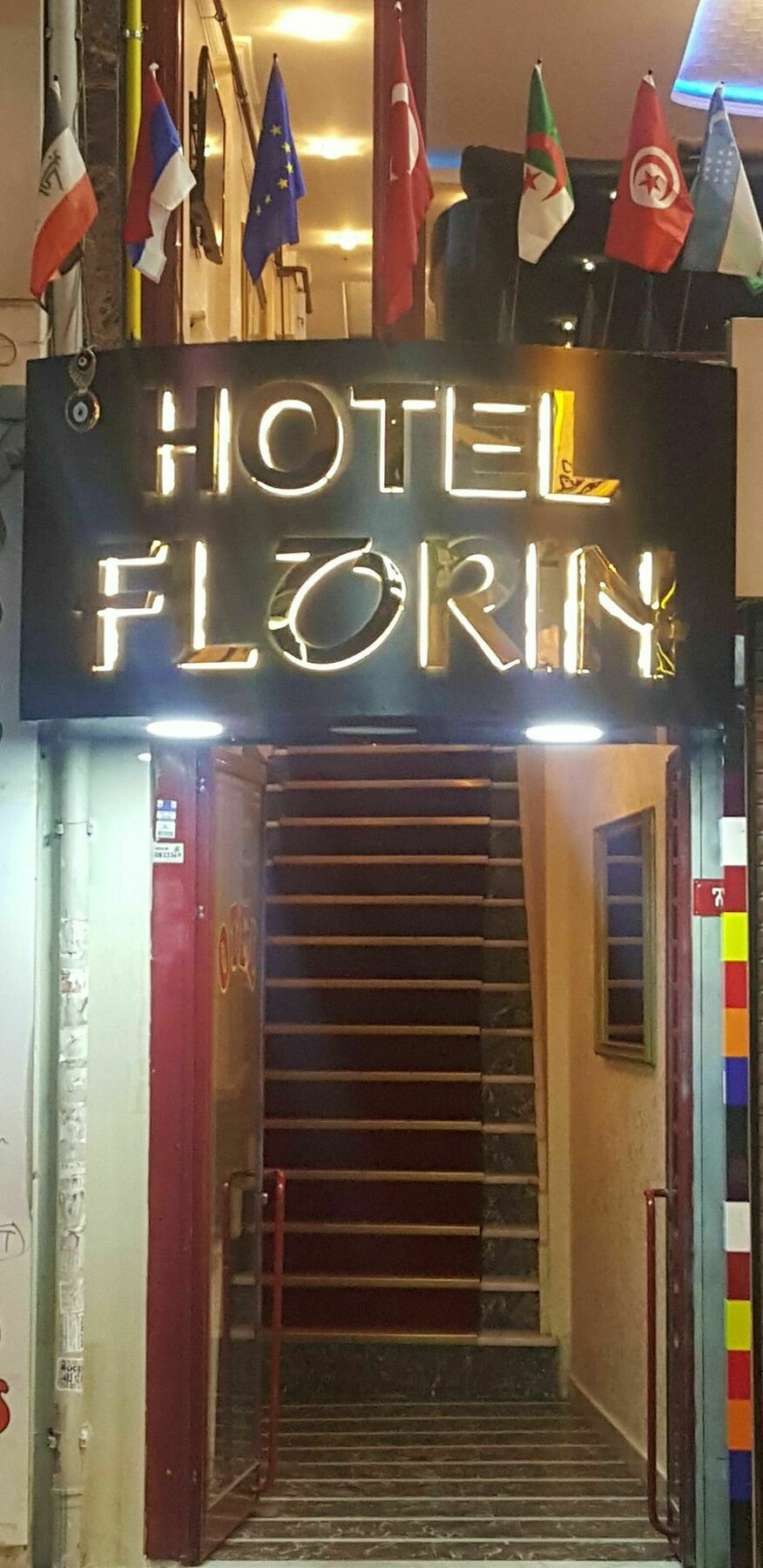 Florin Hotel Istanboel Buitenkant foto